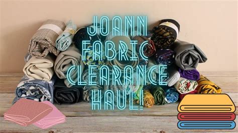 joann's fabric clearance schedule